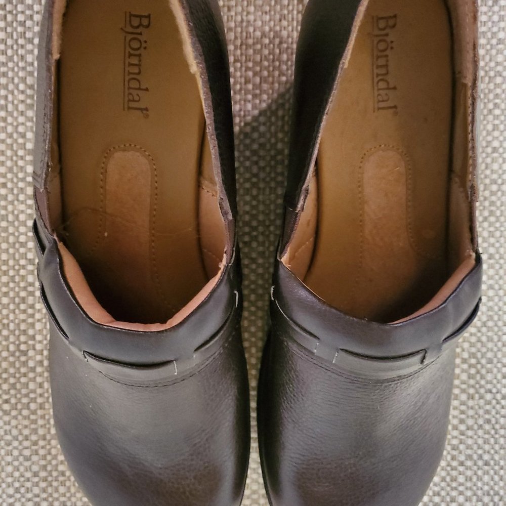 Bjorndal Leather Clogs New, Excellent Condition Si